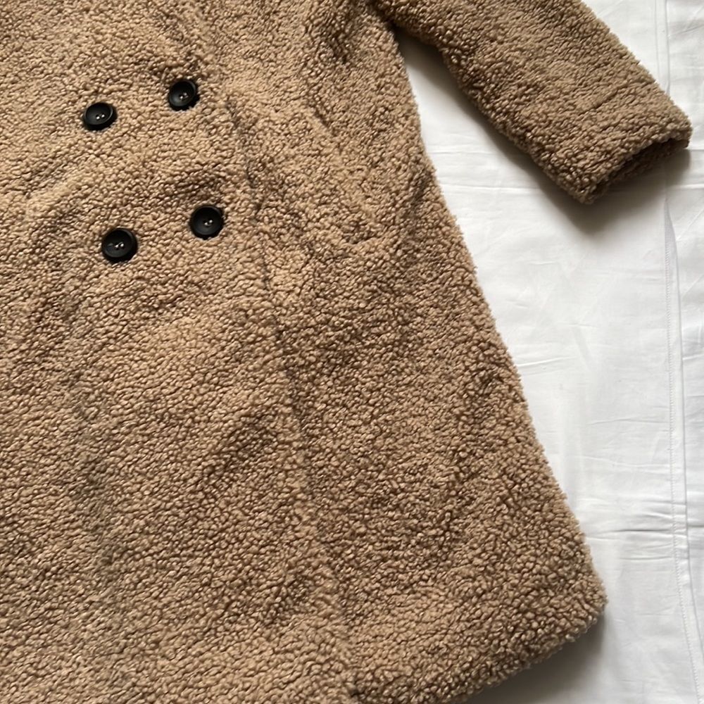 ⭐️NWT Noisy May Gabi Oversized Button-Down Teddy Jacket⭐️ - Picture 8 of 13